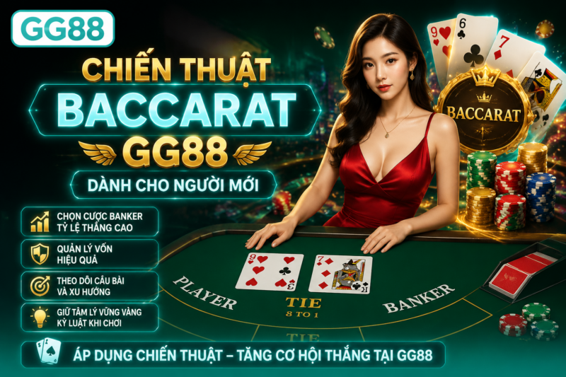 Chiến thuật Baccarat GG88 dành cho người mới Chiến thuật Baccarat GG88 dành cho người mới